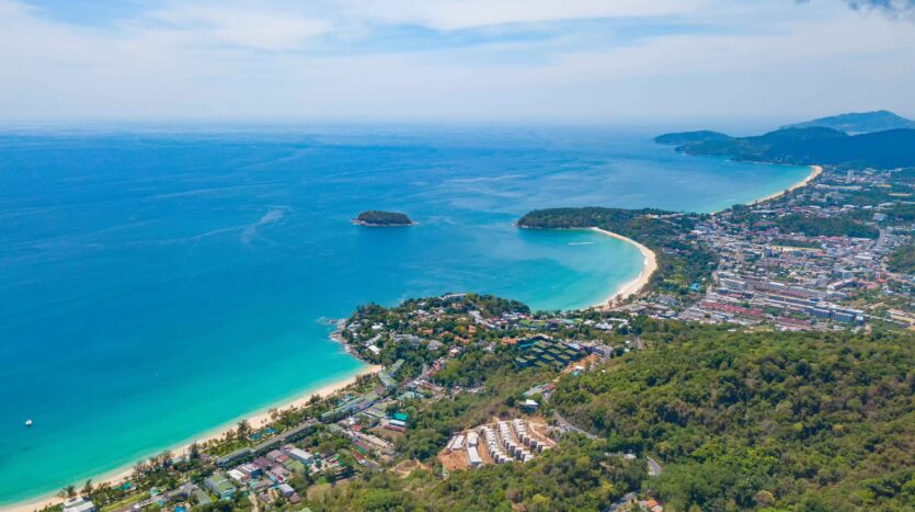 Aerial view of phuket